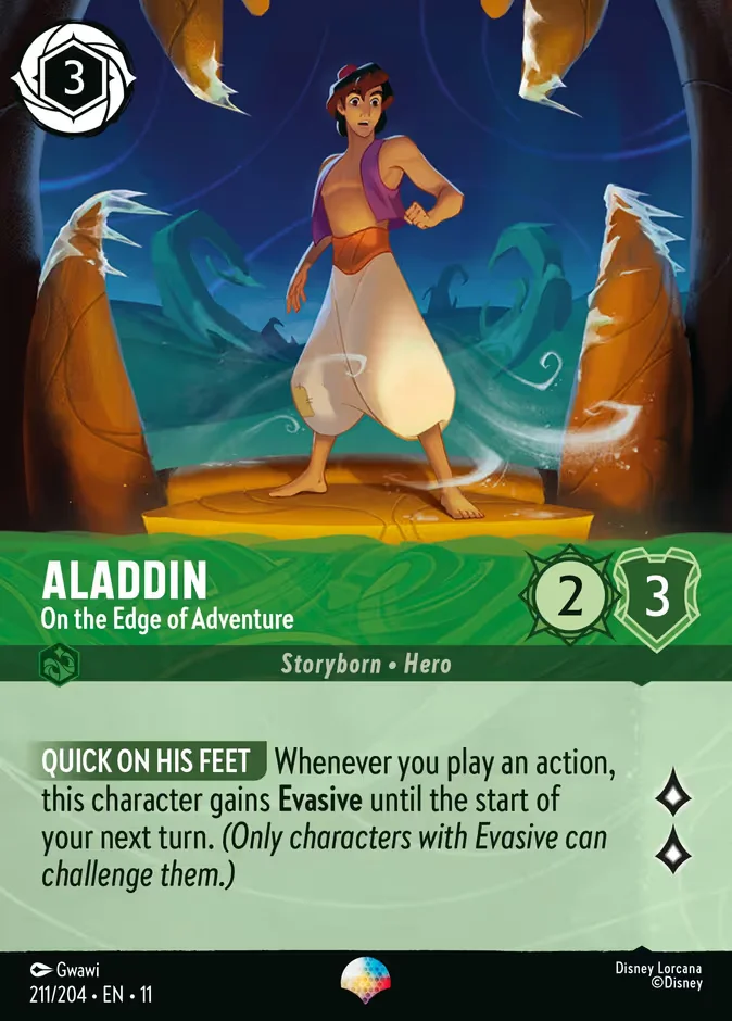 Aladdin - On the Edge of Adventure 「11-211」「EN」