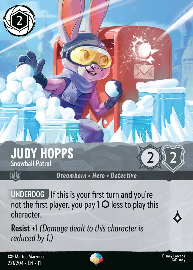 Judy Hopps - Snowball Patrol 「11-221」「EN」