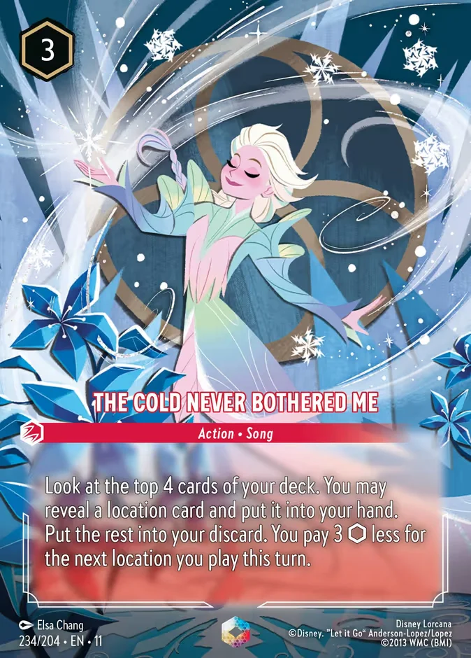 The Cold Never Bothered Me 「11-234」「EN」