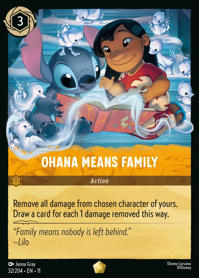 Ohana Means Family 「11-32」「EN」