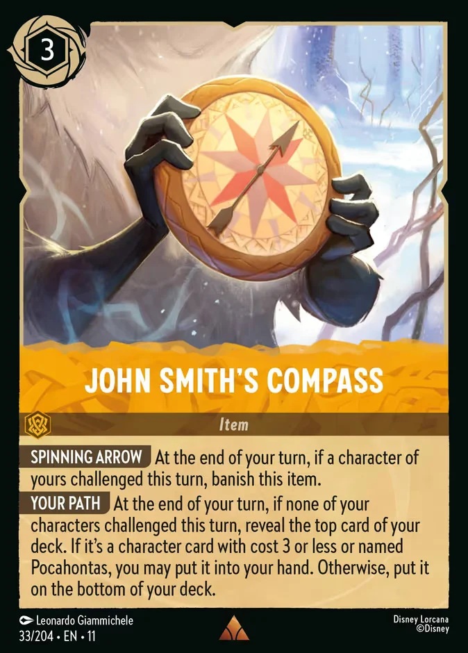 John Smith's Compass 「11-33」「EN」