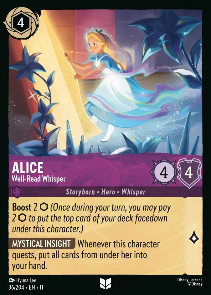 Alice - Well-Read Whisper 「11-36」「EN」