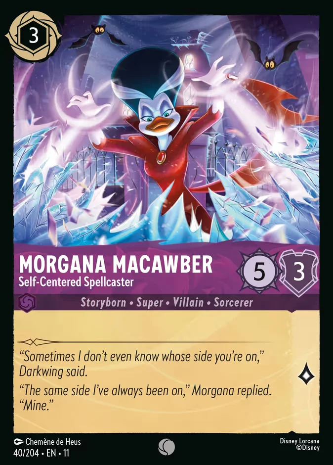 Morgana Macawber - Self-Centered Spellcaster 「11-40」「EN」