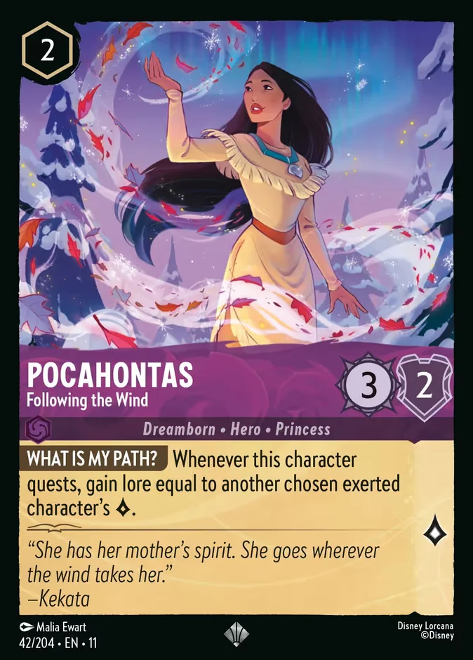 Pocahontas - Following the Wind 「11-42」「EN」