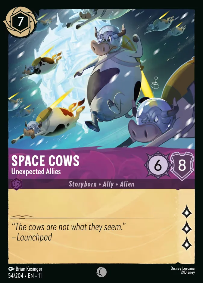 Space Cows - Unexpected Allies 「11-54」「EN」
