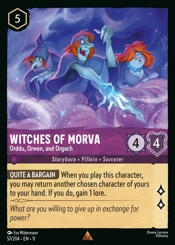 Witches of Morva - Orddu, Orwen, and Orgoch 「11-57」「EN」
