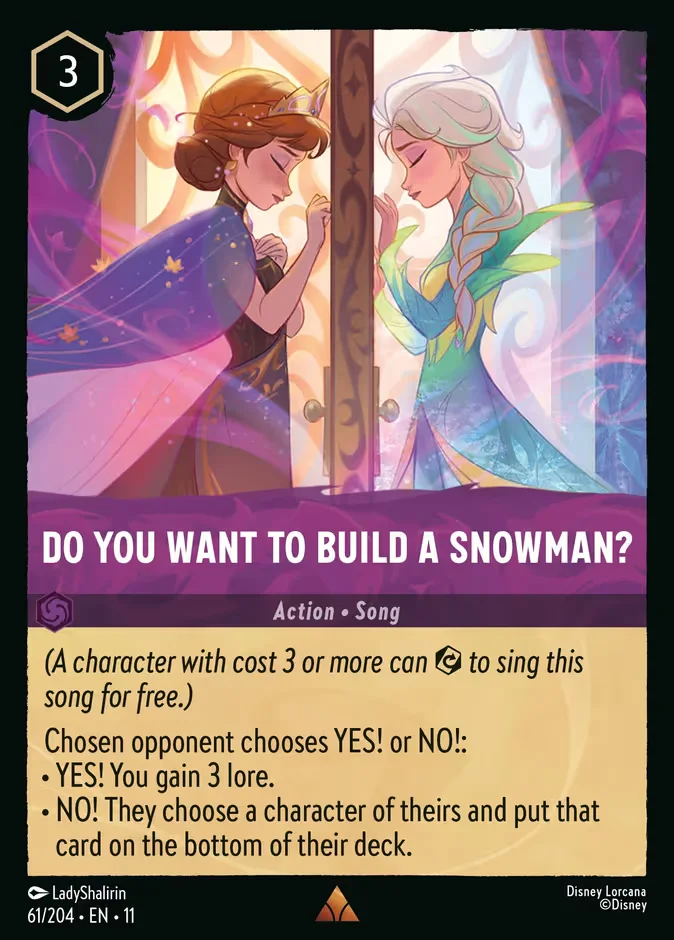 Do You Want to Build A Snowman? 「11-61」「EN」