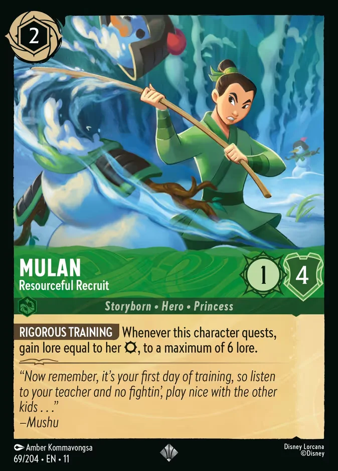 Mulan - Resourceful Recruit 「11-69」「EN」