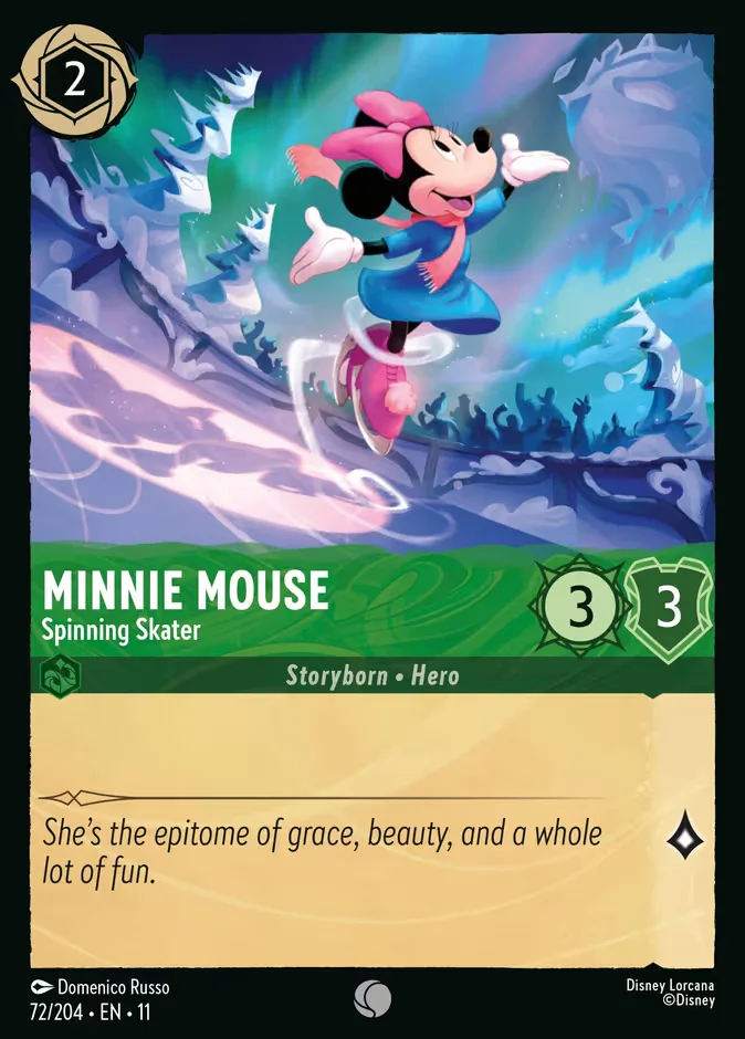 Minnie Mouse - Spinning Skater 「11-72」「EN」