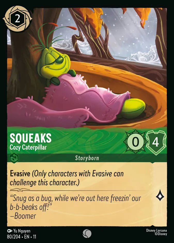 Squeaks - Cozy Caterpillar 「11-80」「EN」
