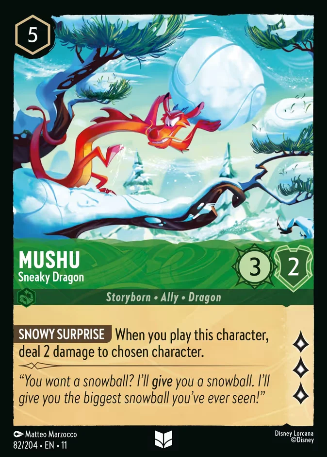 Mushu - Sneaky Dragon 「11-82」「EN」