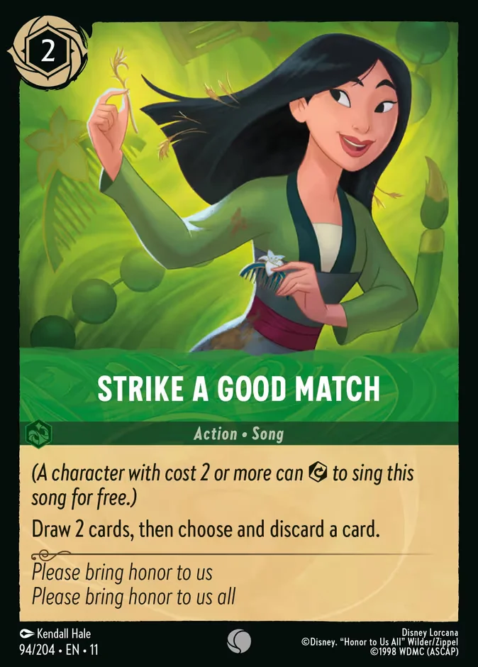 Strike A Good Match 「11-94」「EN」