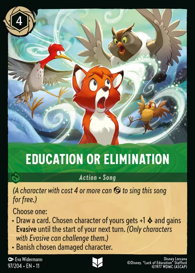 Education or Elimination 「11-97」「EN」