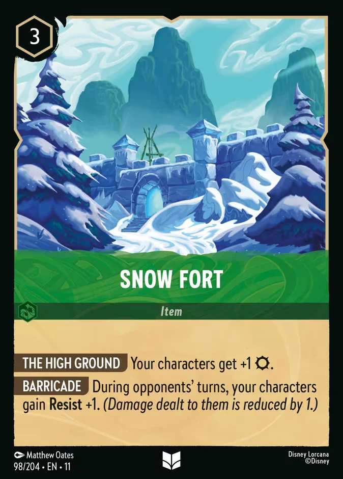 Snow Fort 「11-98」「EN」