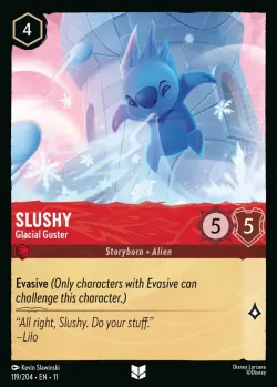 Slushy - Glacial Guster #119 · Disney Lorcana
