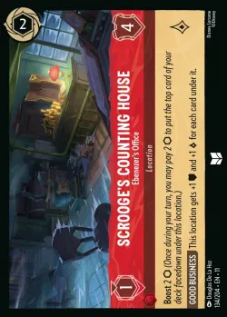 Scrooge's Counting House - Ebenezer's Office #134 · Disney Lorcana