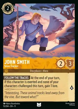 John Smith - Snow Tracker #15 · Disney Lorcana