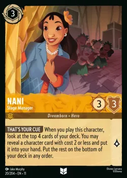 Nani - Stage Manager #20 · Disney Lorcana