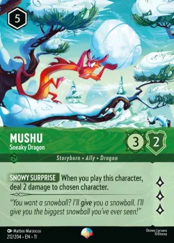 Mushu - Sneaky Dragon 「11-212」「EN」
