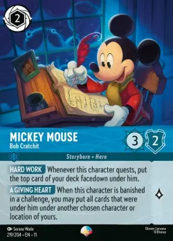 Mickey Mouse - Bob Cratchit 「11-219」「EN」