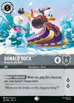 Donald Duck - Along for the Ride 「11-220」「EN」