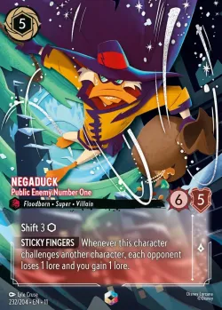 Negaduck - Public Enemy Number One 「11-232」「EN」