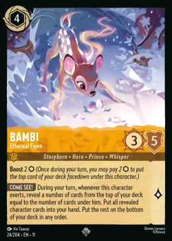 Bambi - Ethereal Fawn #24 · Disney Lorcana