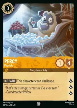 Percy - Pupsicle #27 · Disney Lorcana