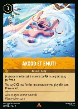 Akood et Emuti #29 · Disney Lorcana