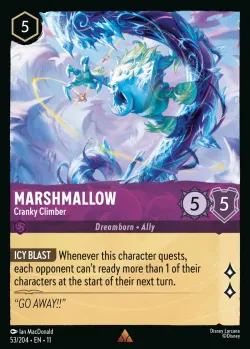 Marshmallow - Cranky Climber #53 · Disney Lorcana