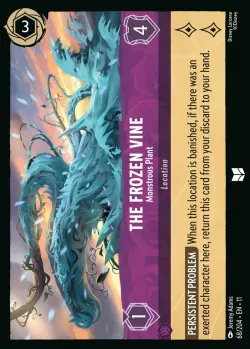 The Frozen Vine - Monstrous Plant #68 · Disney Lorcana