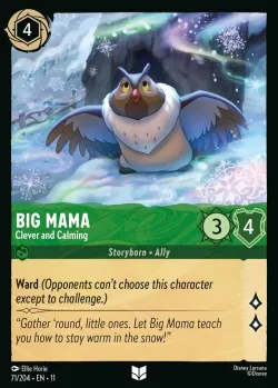 Big Mama - Clever and Calming #71 · Disney Lorcana