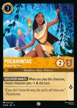 Pocahontas - Finding the Way #8 · Disney Lorcana