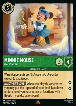 Minnie Mouse - Mrs. Cratchit #88 · Disney Lorcana