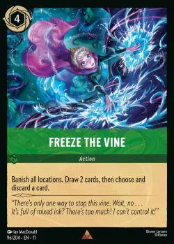 Freeze the Vine #96 · Disney Lorcana