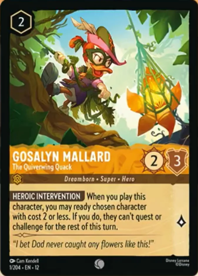 Gosalyn Mallard - The Quiverwing Quack 「12-1」「EN」