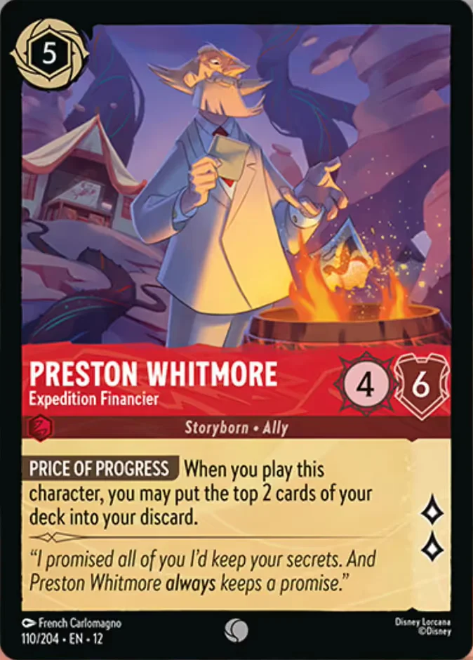 Preston Whitmore - Expedition Financier 「12-110」「EN」