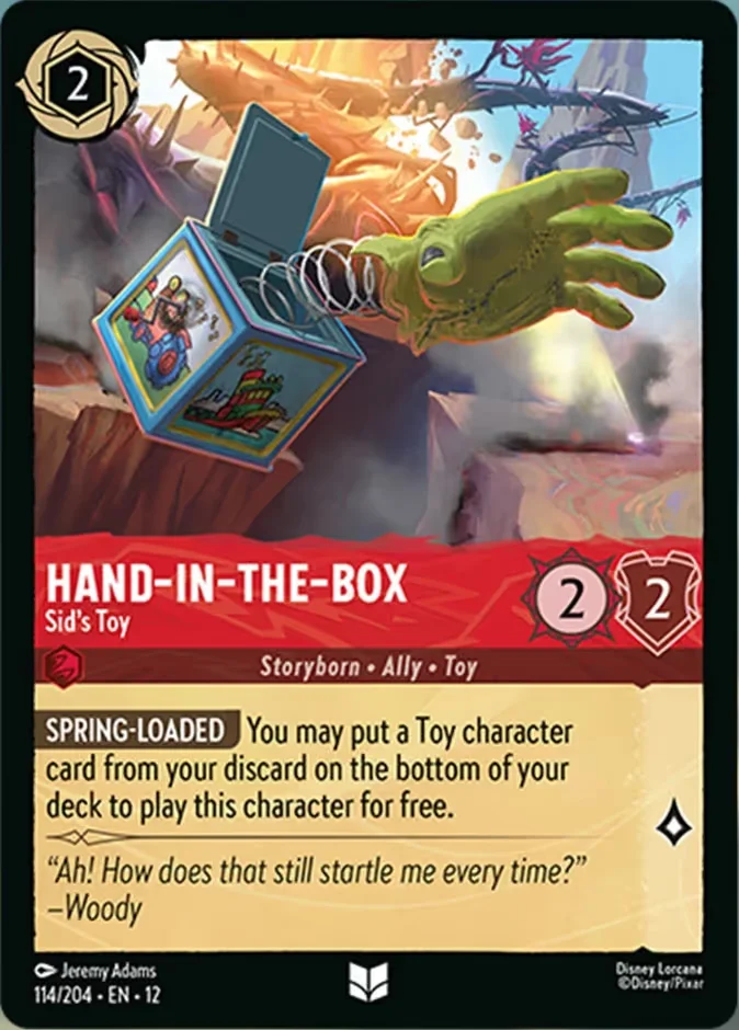 Hand-in-the-Box - Sid's Toy 「12-114」「EN」