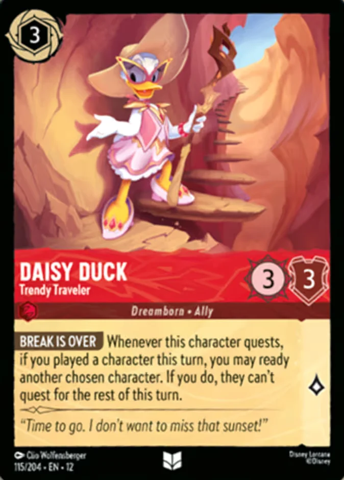 Daisy Duck - Trendy Traveler 「12-115」「EN」