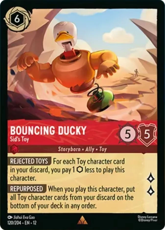 Bouncing Ducky - Sid's Toy 「12-120」「EN」