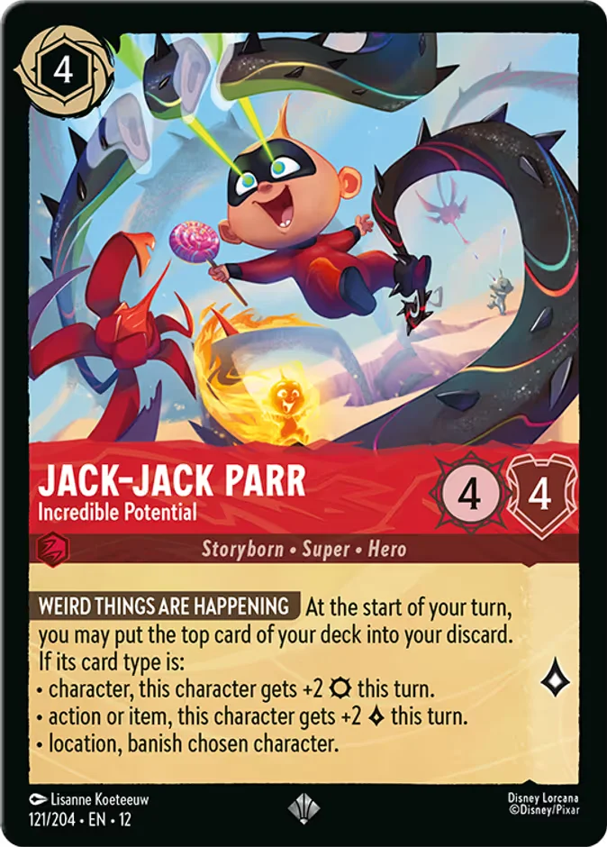 Jack-Jack Parr - Incredible Potential 「12-121」「EN」