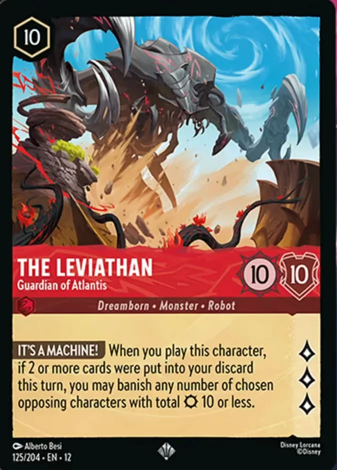 The Leviathan - Guardian of Atlantis 「12-125」「EN」