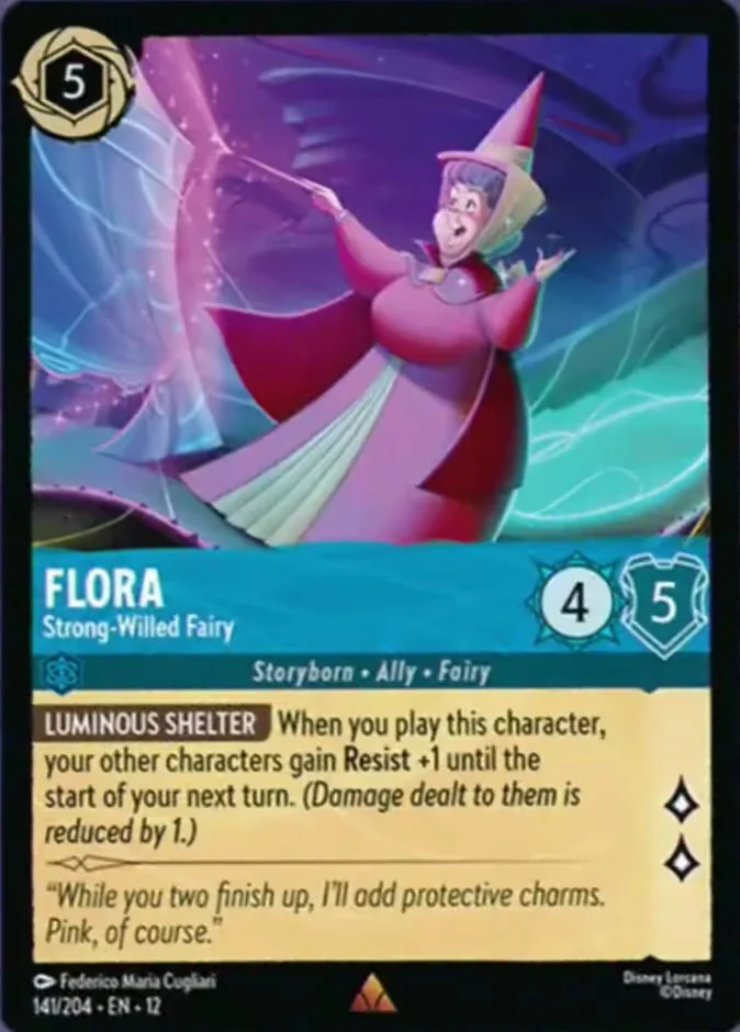 Flora - Strong-Willed Fairy 「12-141」「EN」