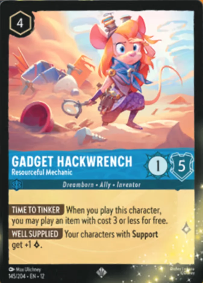 Gadget Hackwrench - Resourceful Mechanic 「12-145」「EN」