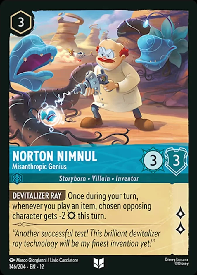 Norton Nimnul - Misanthropic Genius 「12-146」「EN」
