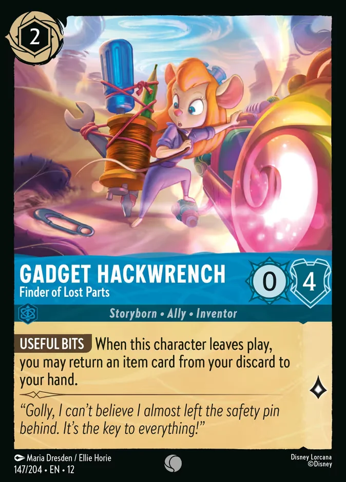 Gadget Hackwrench - Finder of Lost Parts 「12-147」「EN」