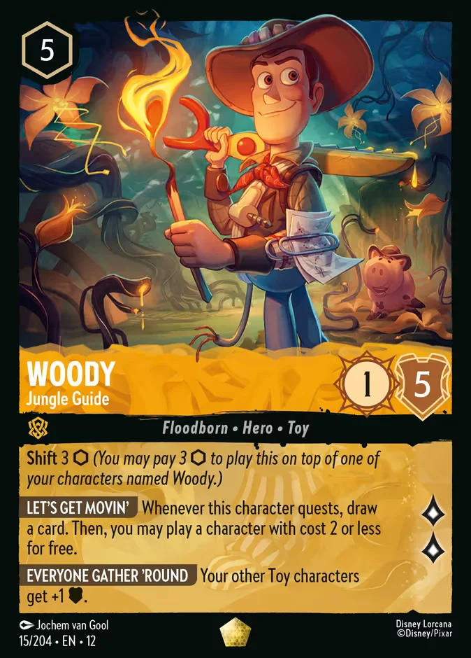 Woody - Jungle Guide 「12-15」「EN」
