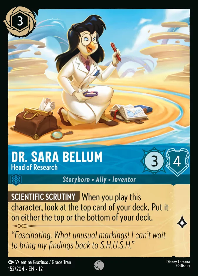 Dr. Sara Bellum - Head of Research 「12-152」「EN」