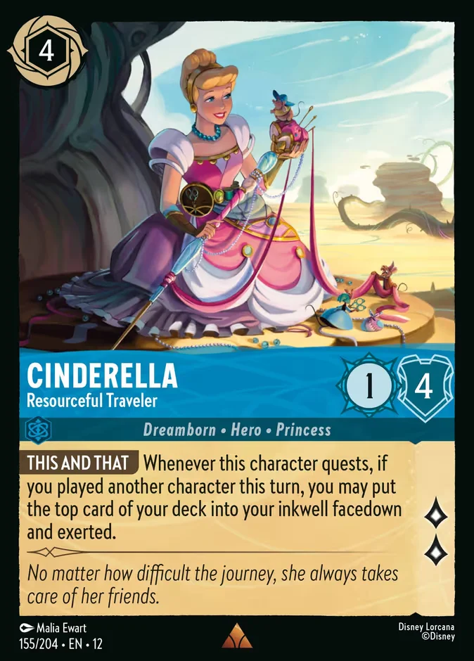 Cinderella - Resourceful Traveler 「12-155」「EN」