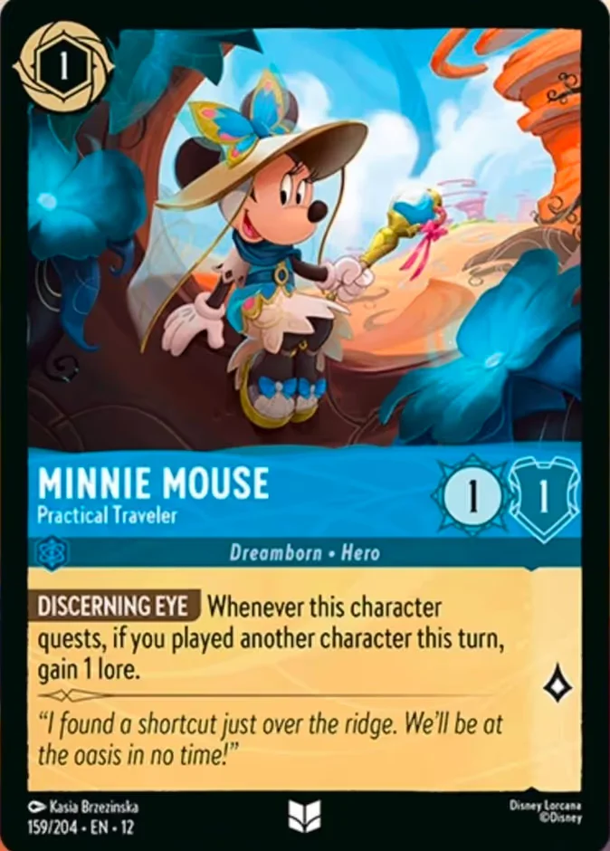 Minnie Mouse - Practical Traveler 「12-159」「EN」